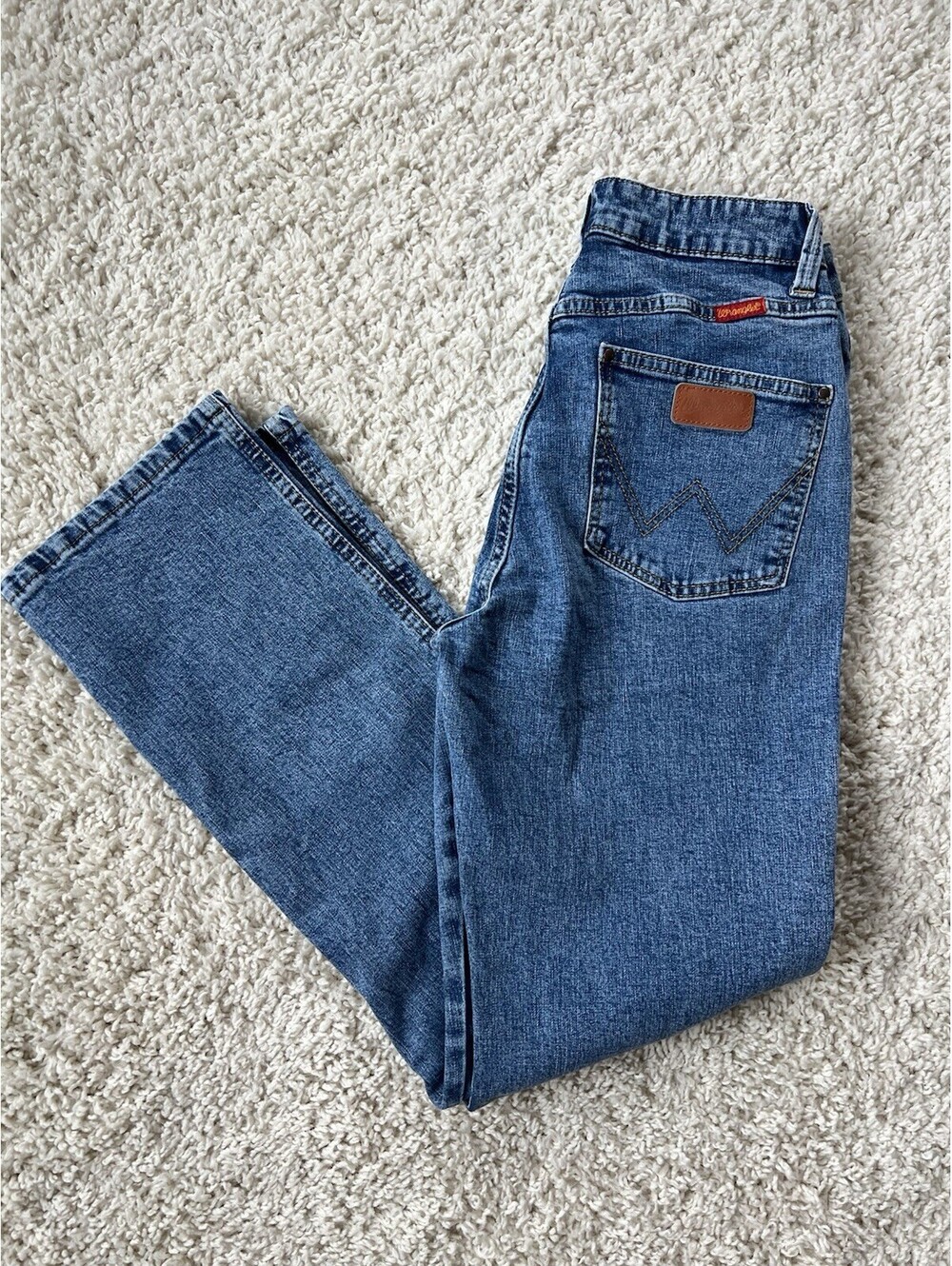 Wrangler Jeans Women’s Size 5x30 Style 1018mwzsw Vintage Denim EUC!!
